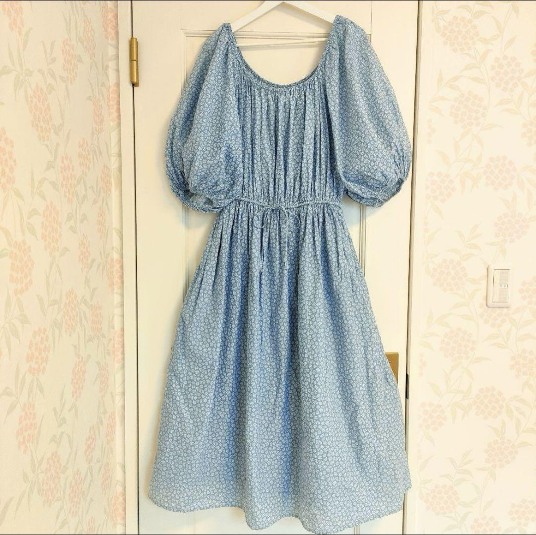 MARIIA ハグオーワー　パフシリーブ　オフショルダー ワンピース
