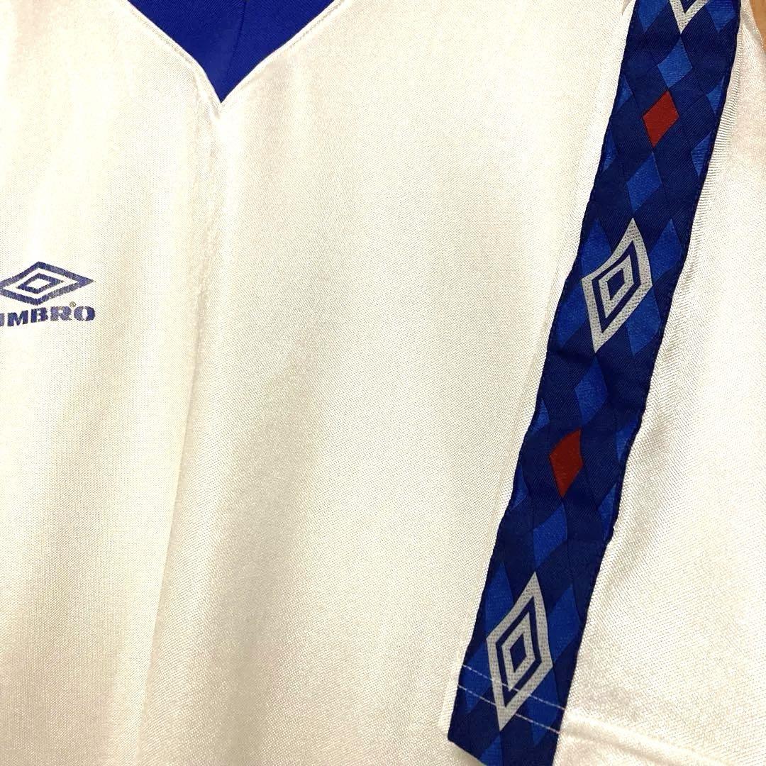 80s ヴィンテージ アンブロ umbro ゲームシャツ サッカー UK