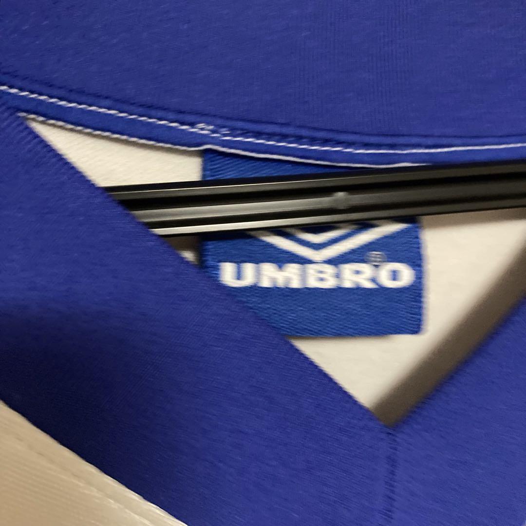 y2k 90s umbro ベージュ アンブロ サッカー ゲーム シャツ