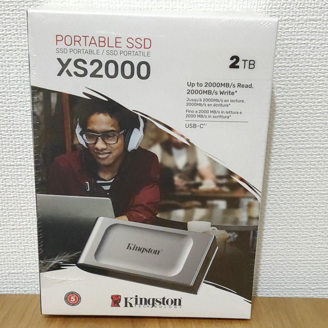 キングストン 外付けSSD 2000GB 2TB USB3.2 Gen2x2