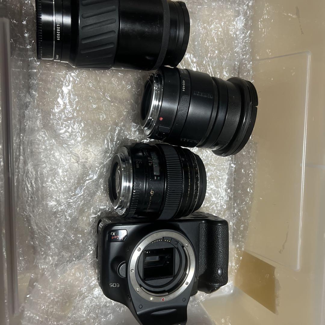 Canonとレンズ　ジャンク