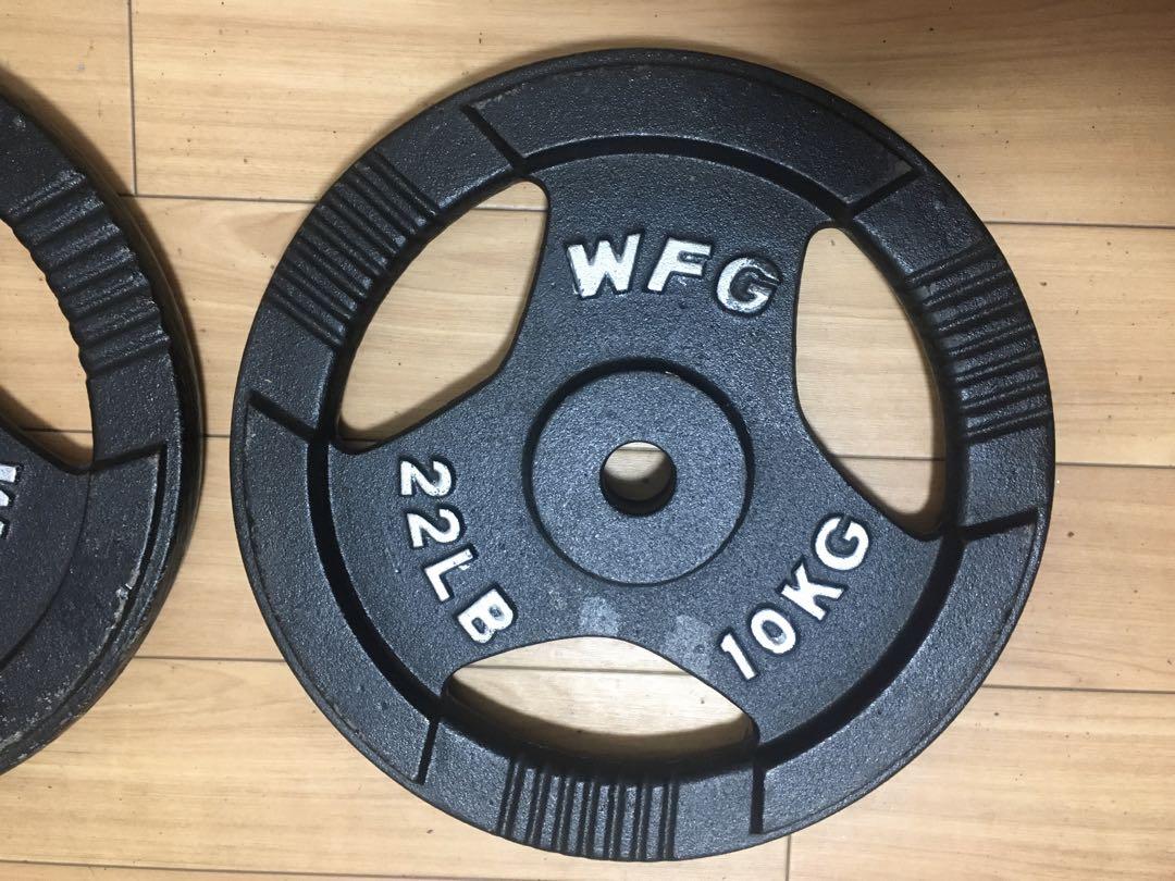WILDFITワイルドフィット 10kg プレート 2枚 28mm 用