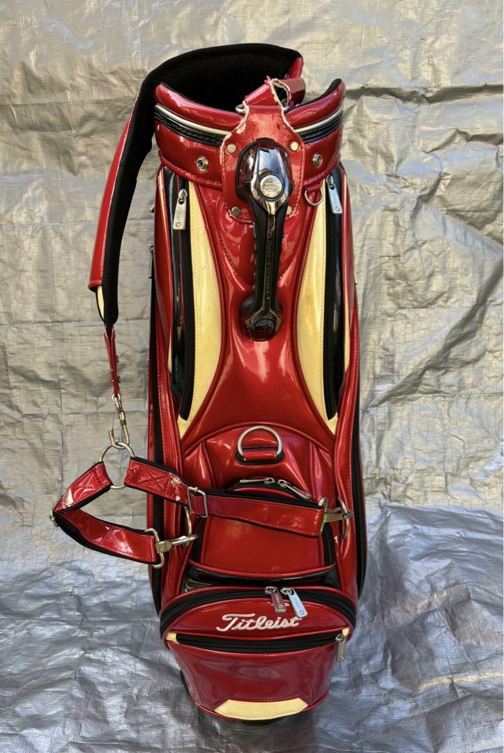 Titleist キャディバッグ 赤　CB610限定販売品