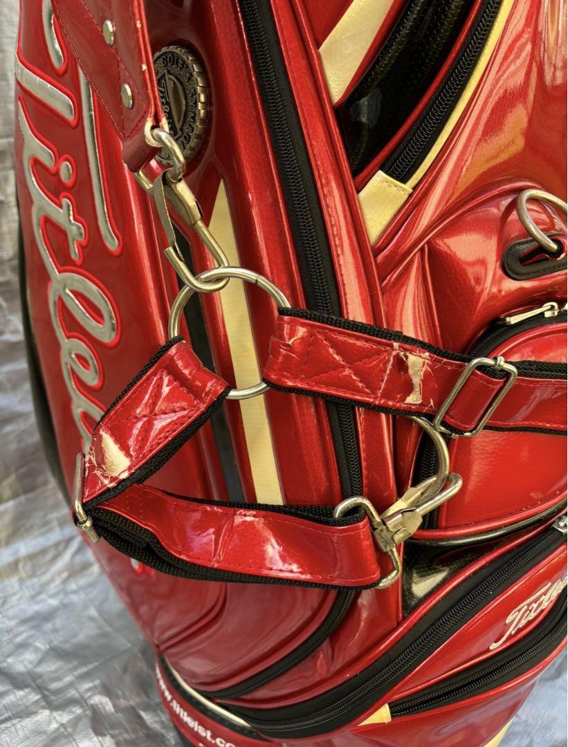Titleist キャディバッグ 赤　CB610限定販売品
