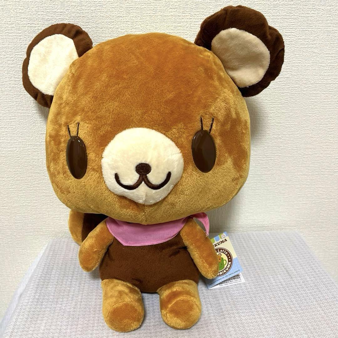 てのりくま ホラーカフェ ラッテ ぬいぐるみ サンリオ サンリオ てのりくま ラッテくん メープルちゃん BIG ぬいぐるみ