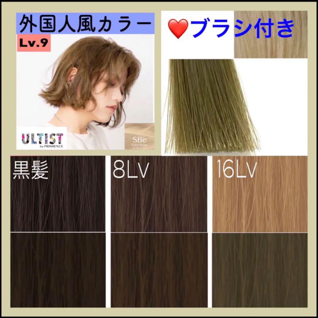アルティストヘアカラー資生堂⭐️ホワイトブリーチあります【９）SBe 】c