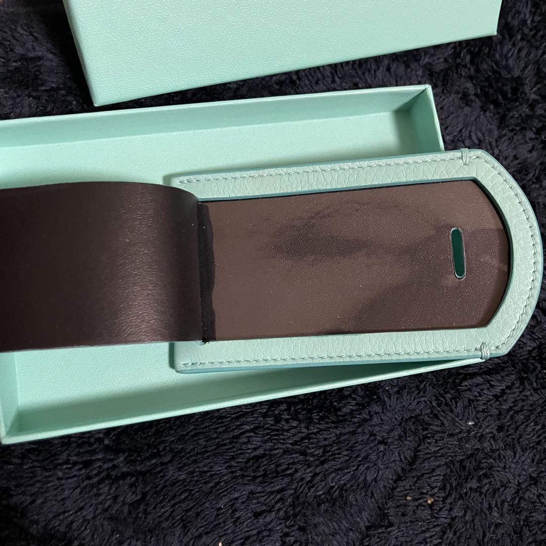 新品未使用】ティファニー ネームタグ ラゲージタグ Tiffany&co 新品未使用】ティファニー ネームタグ ラゲージタグ Tiffany&co