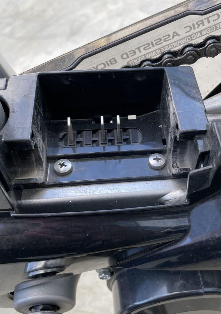 電動アシスト自転車 シルバー バスケット付き