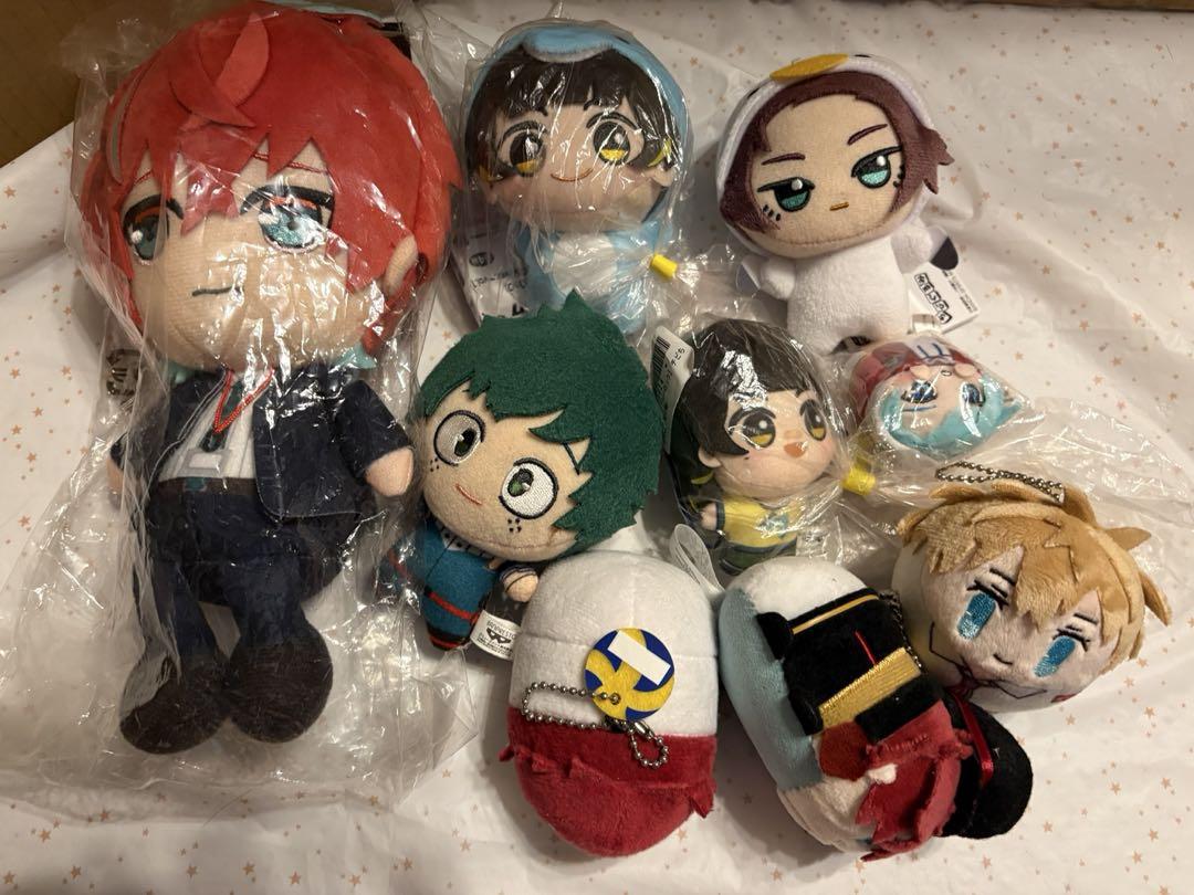 52個入り　アニメキャラクター　ぬいぐるみ　マスコットまとめ売り