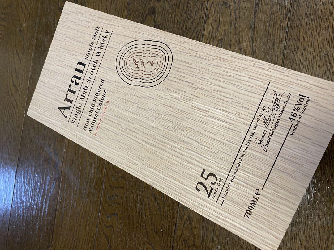 Arran アラン25年 シングルモルトウイスキー 700ml