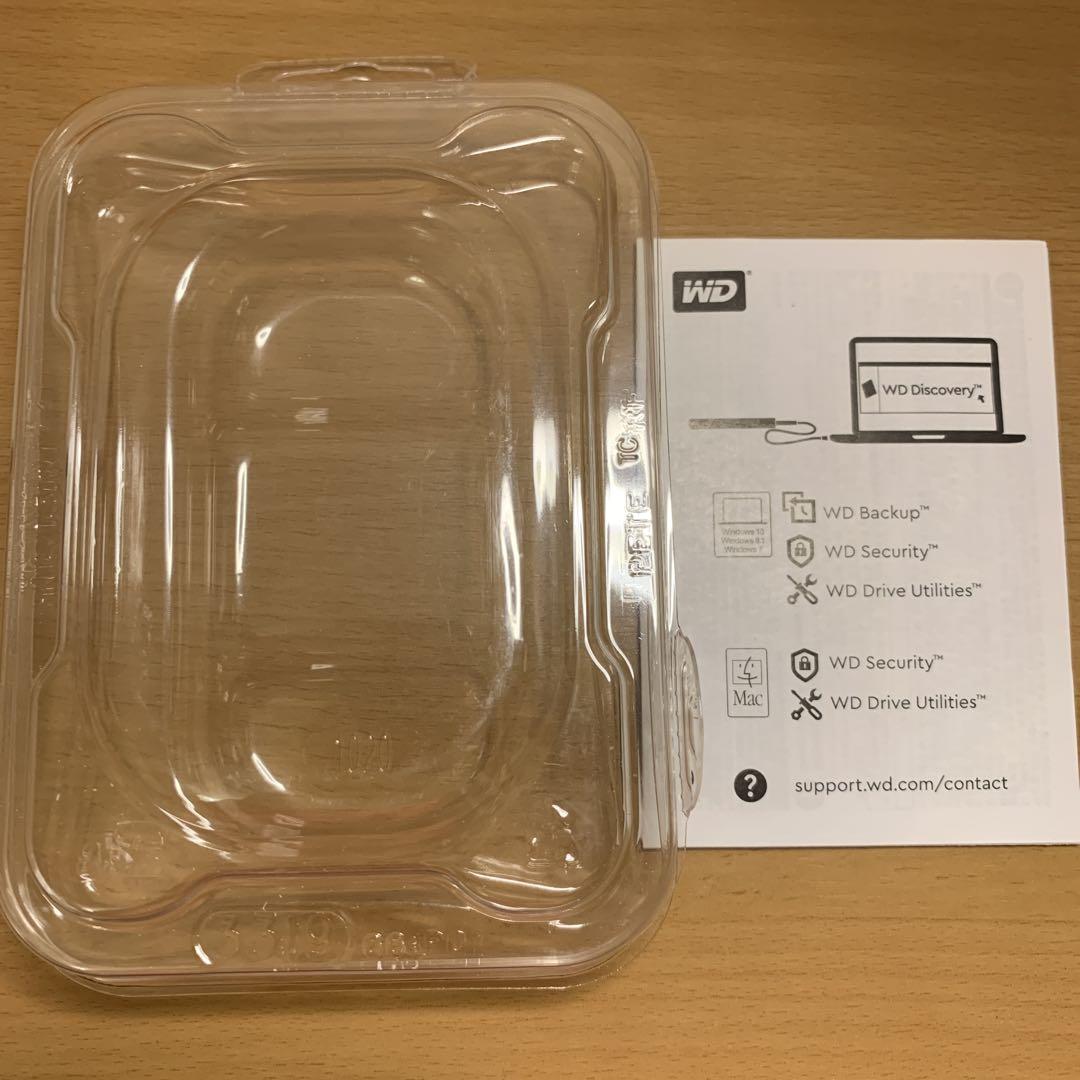 WD My Passport USB3.0 ポータブルハードディスク 2TB