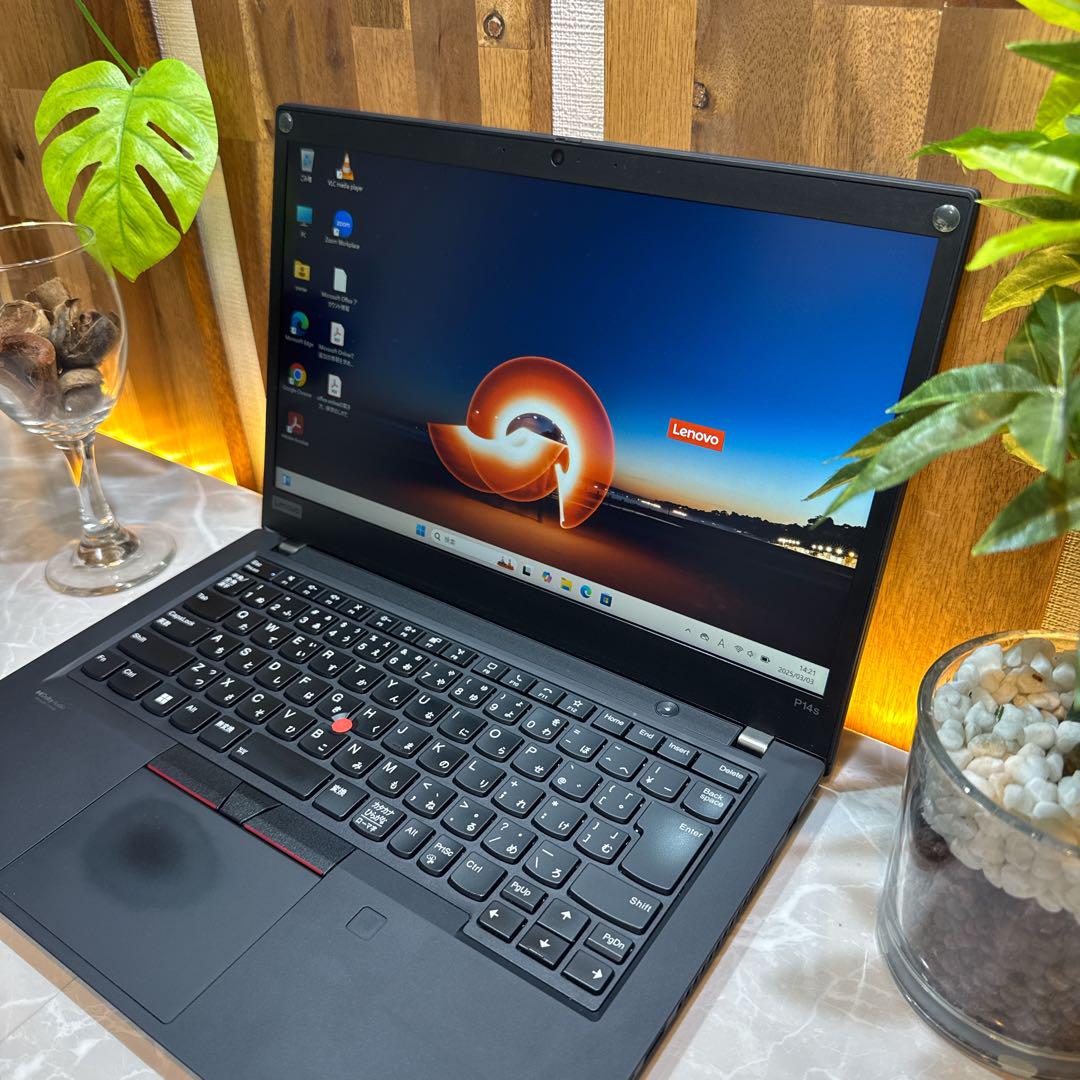 オススメ‼️ThinkPad P14s Gen2☘Ryzen7☘ノートパソコン