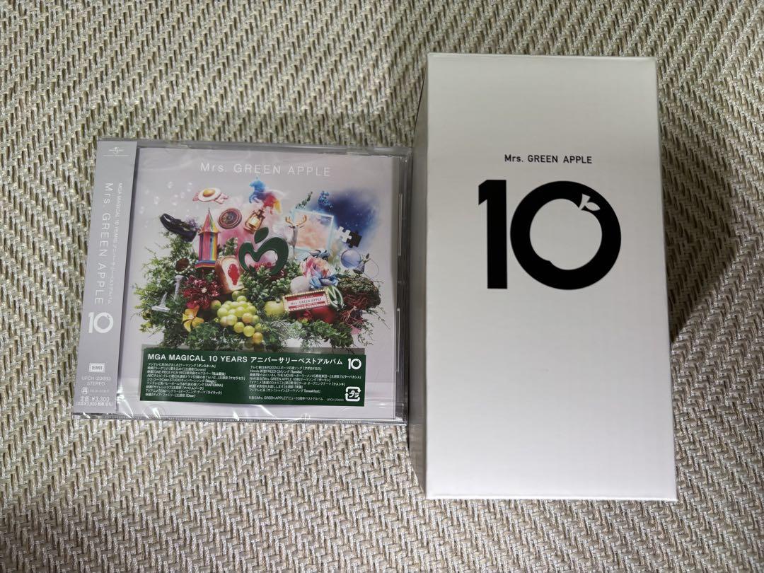 Mrs. GREEN APPLE 10周年記念アルバム「10」とタンブラーセット