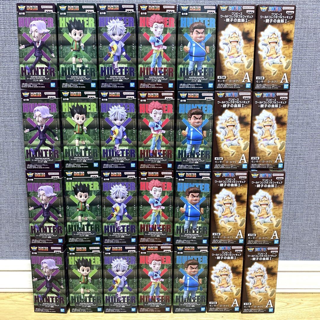 最新プライズフィギュア まとめ売り ワンピース HUNTER×HUNTER HUNTER×HUNTER プライズ フィギュア まとめ売り 7体