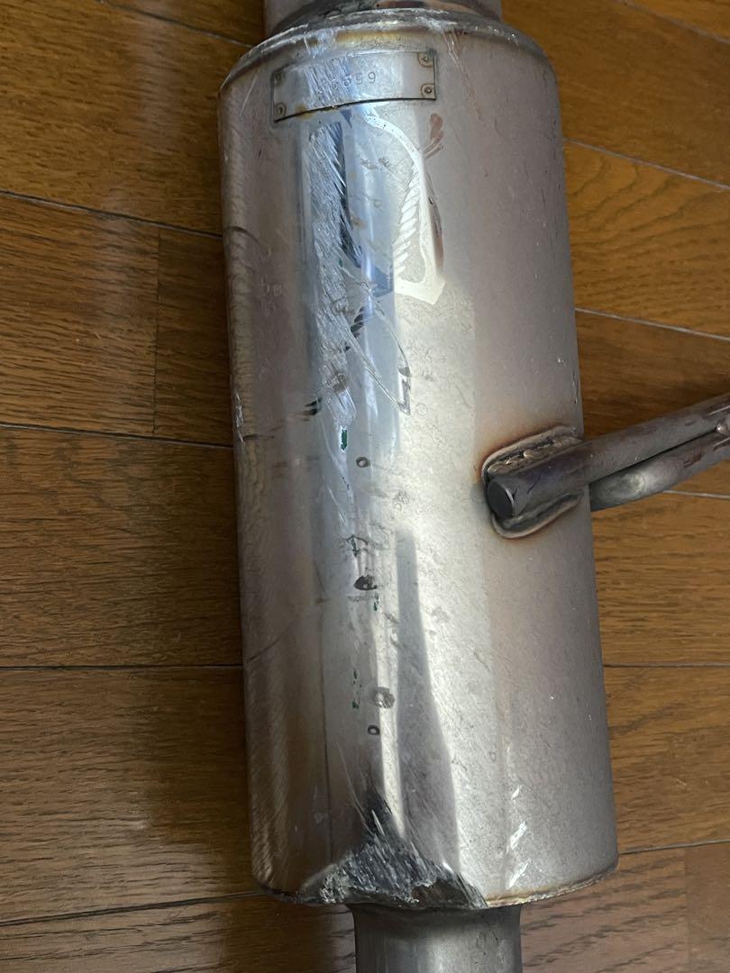 アルトワークスHA22 ステンレス製マフラー ボルトオンタイプ