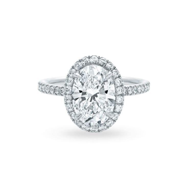 オーバルラボグロウンダイヤモンド1.00ct F-VS1（ファセット 1