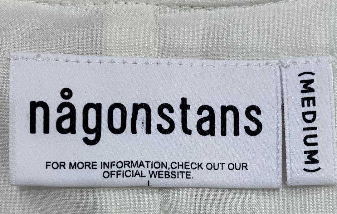 【美品】nagonstansソフトウォームクロス Pocket vest/ベスト