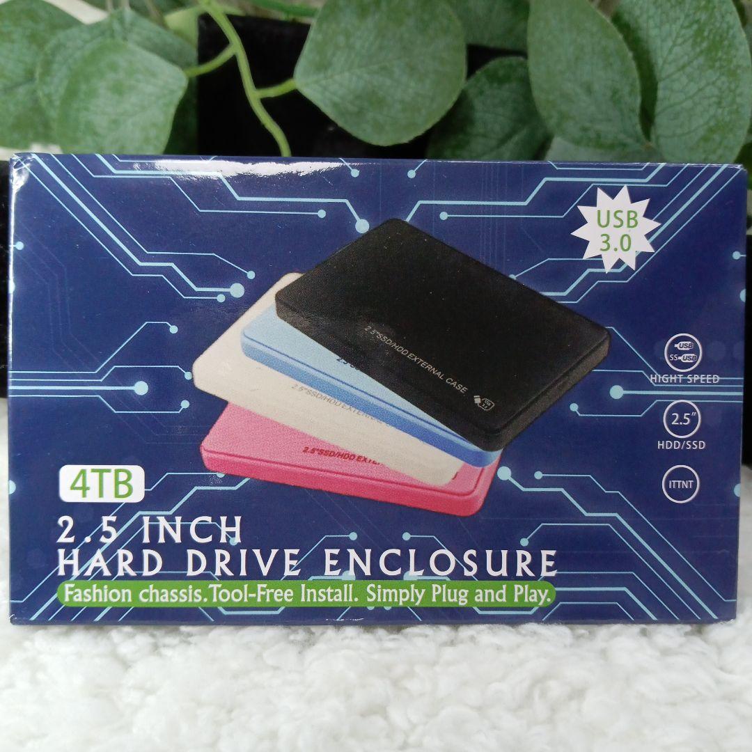 4TB 2.5INCH 外付けHDD ブラック　　　368