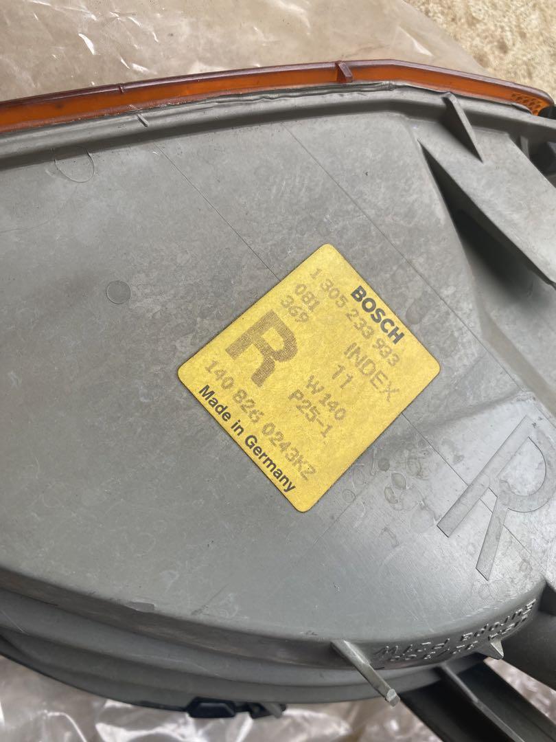 メルセデスベンツ　w140 Sクラス　コーナーレンズ　純正品　未使用品
