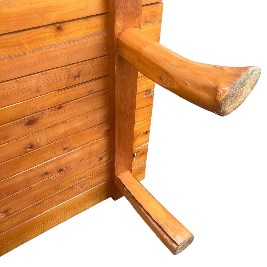 【アンティーク】欅の一枚板テーブル 小振りのカフェテーブル　センターテーブル アンティーク】欅の一枚板テーブル 小振りのカフェテーブル センター