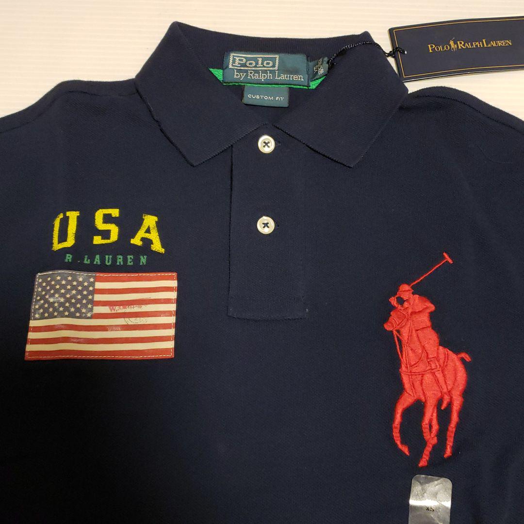 大特価販売中 未使用❗POLO スターズu0026ストライプポロシャツ sizeXS 大特価販売中 未使用❗POLO スターズu0026ストライプポロシャツ sizeXS