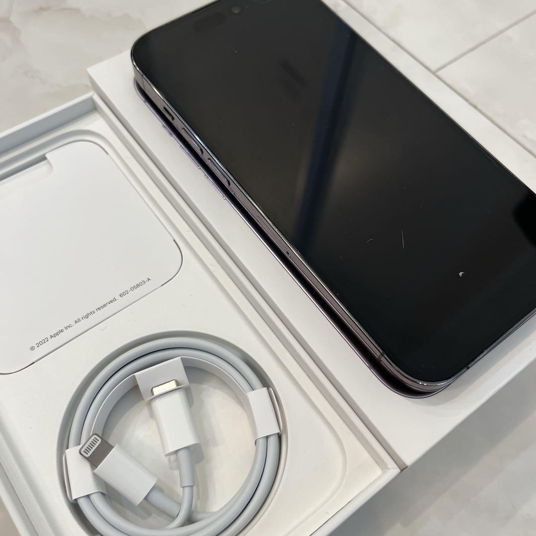 Apple iPhone 14 Pro ディープパープル 本体 - メルカリ