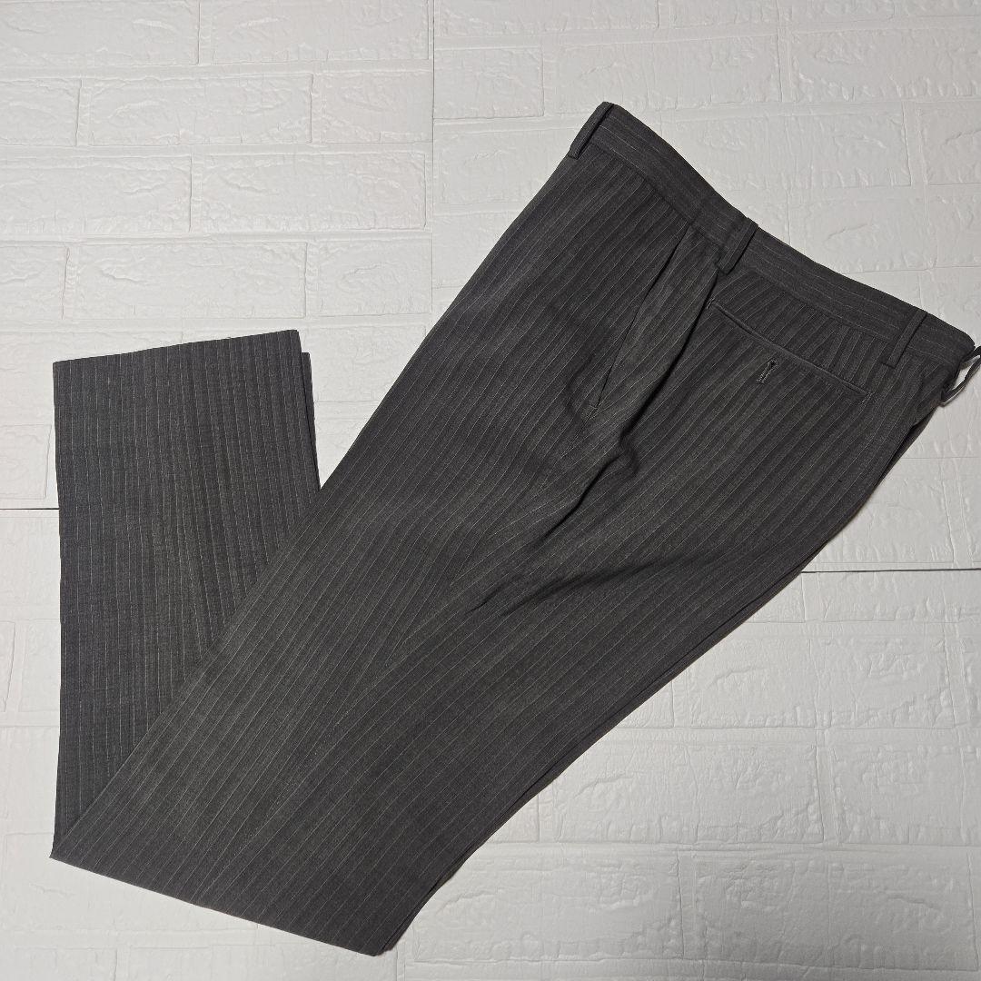 美品✨THE SUIT COMPANY スーツ 3点 M 背抜き グレー