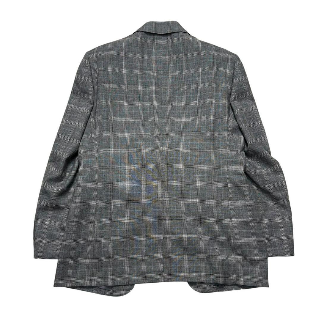極美品 ジョンピアース 3ピース スーツ チェック柄 AB5 コナカ