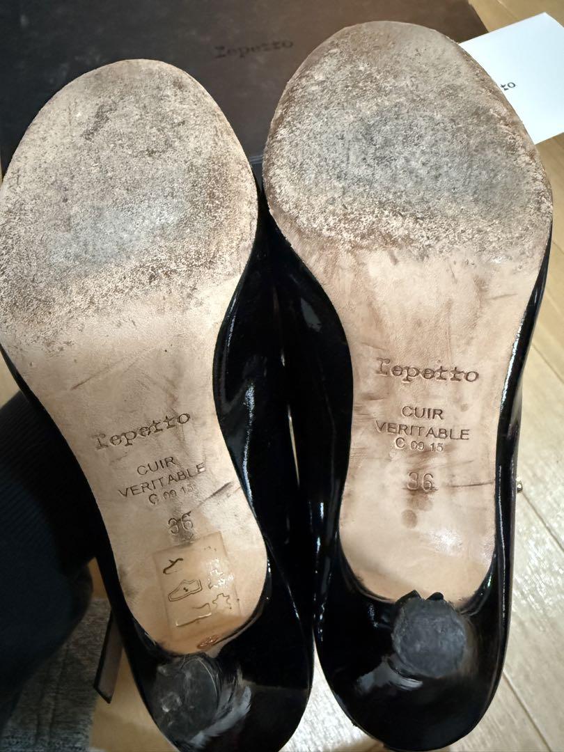 repetto ストラップパンプス 36