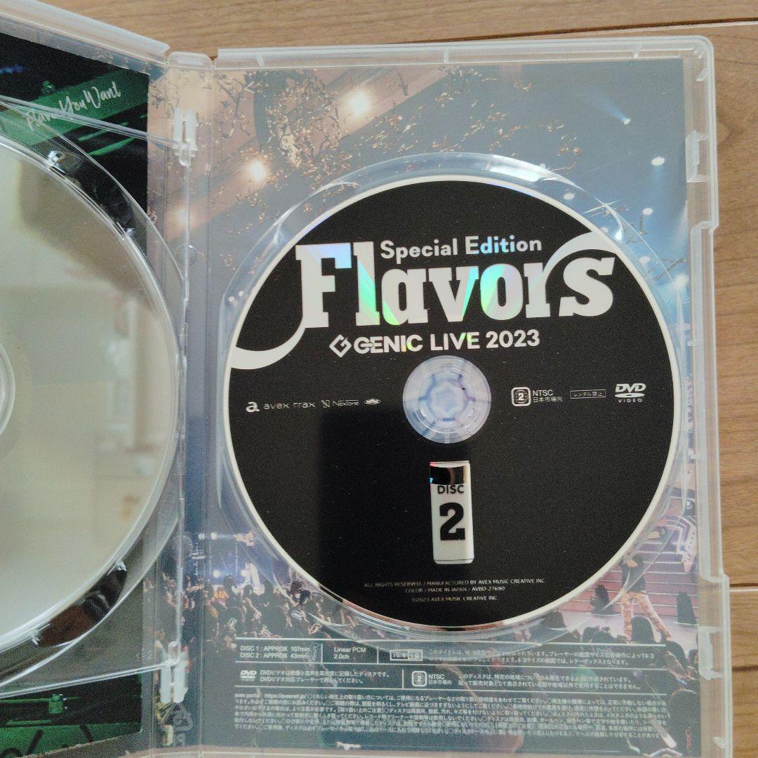 GENIC DVD LIVE 2023-Flavors- Special Edi - メルカリ