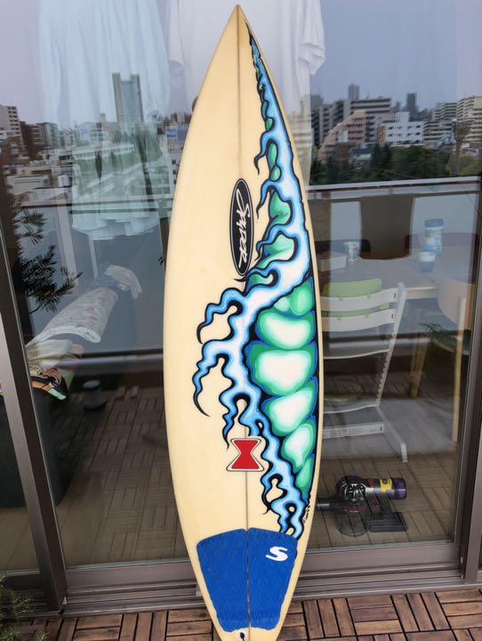 美品　サーフボード　SPIDER SURF BOARD