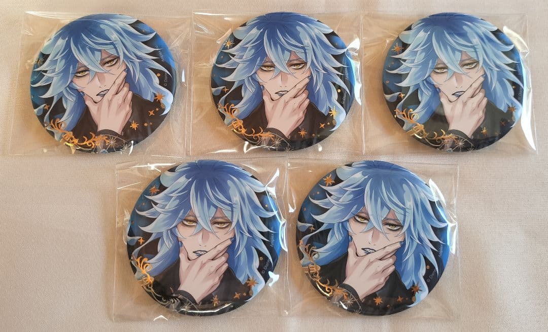 ツイステ　Blazing Jewel　ブレイジングジュエル　缶バッジ　イデア