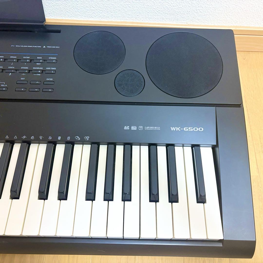 CASIO WK-6500 ハイグレード電子キーボード 電子ピアノ WK-6500 - High-Grade Keyboards - Electronic Musical