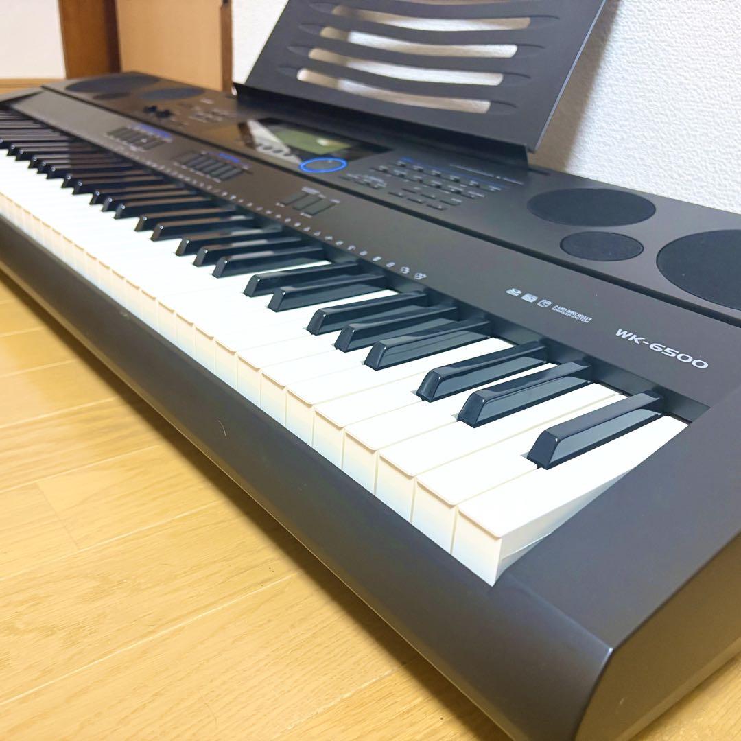 CASIO WK-6500 ハイグレード電子キーボード 電子ピアノ CASIO WK-6500 ハイグレード電子キーボード 電子ピアノ - メルカリ