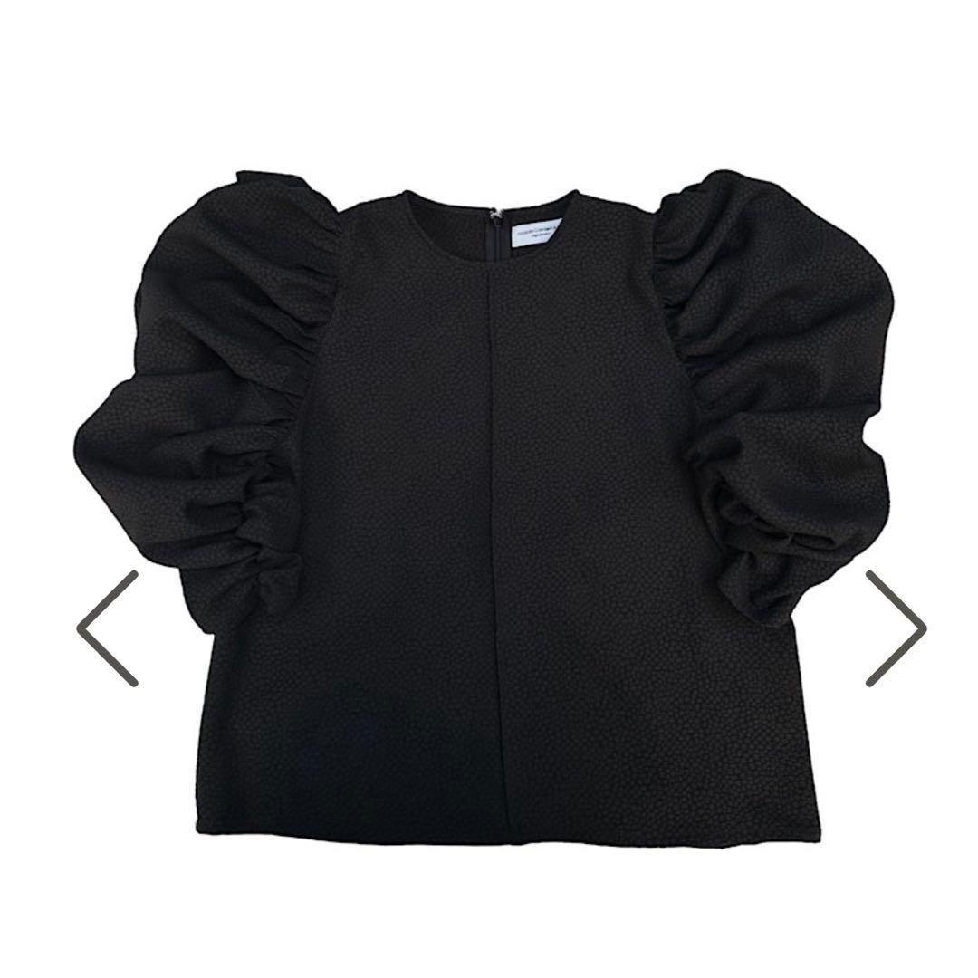 Volume Sleeve Ripple Tops room309 Volume Sleeve Ripple Tops room309