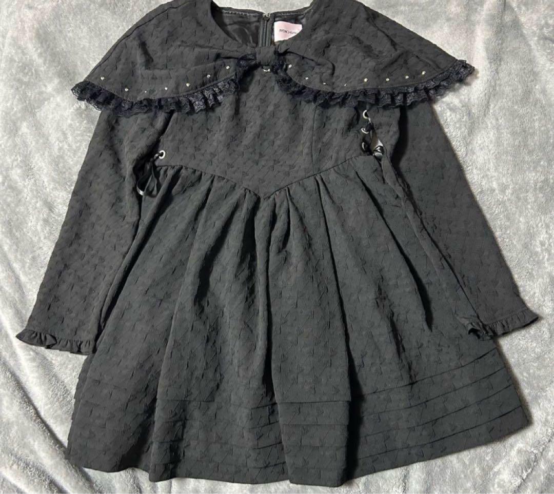 Ribbon collar doll one-piece アバンチュウム - メルカリ
