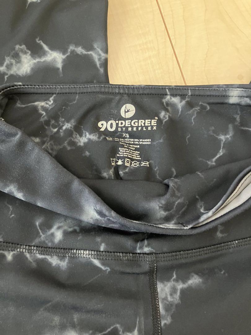 ジャザサイズ　タンクトップ　レギンスセット JAZZERCISE タンクトップ レギンス セット XS 黒 ジャザサイズ