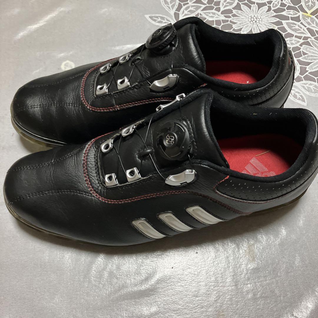 adidas スパイクシューズ BOAシステム ブラック シューズケース付