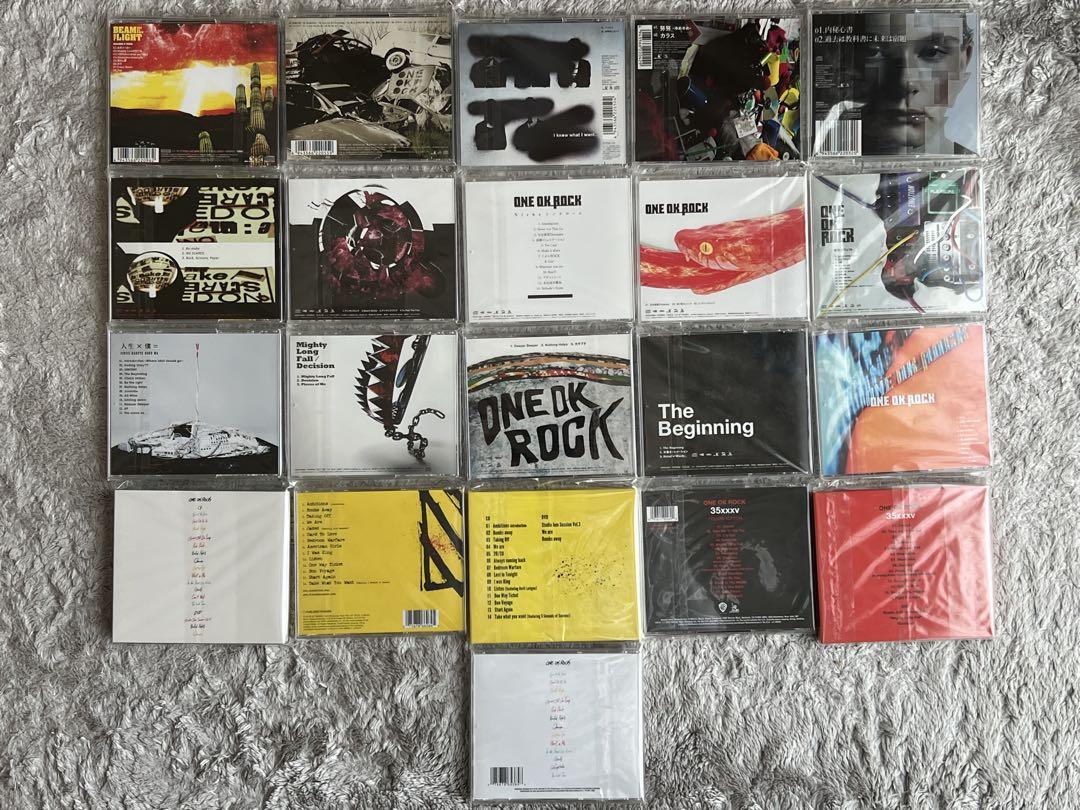 (はるるさん専用) ONE OK ROCK シングル アルバム CD21枚セット はるるさん専用) ONE OK ROCK シングル アルバム CD21枚セット