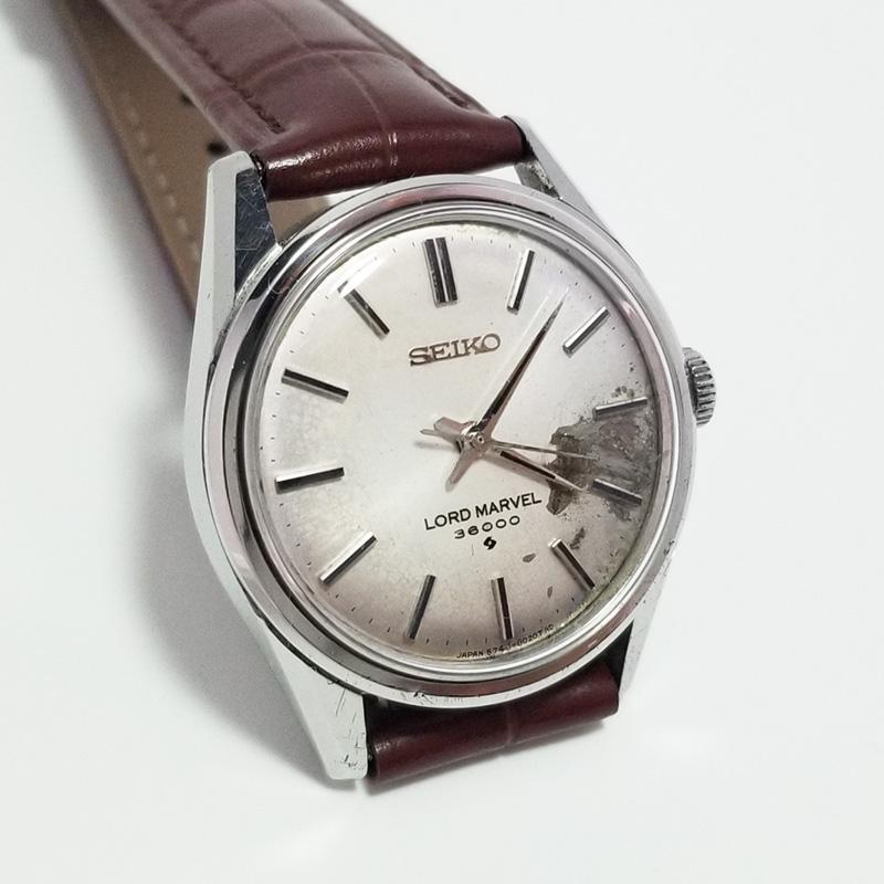 セイコー SEIKO 腕時計 ロードマーベル 手巻き 5740-8000 稼働品