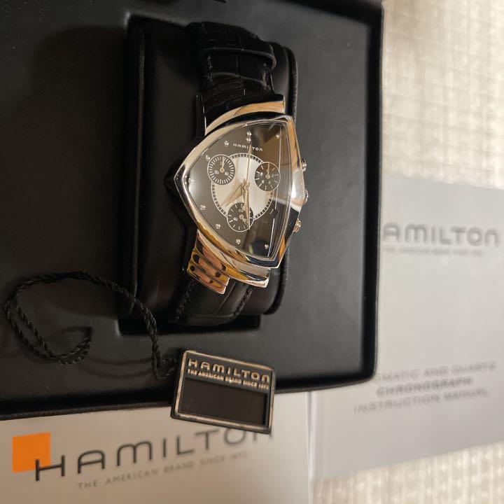 HAMILTON クロノグラフ MIB qcE5n-m98304004516 ベンチュラ 爆買い在庫