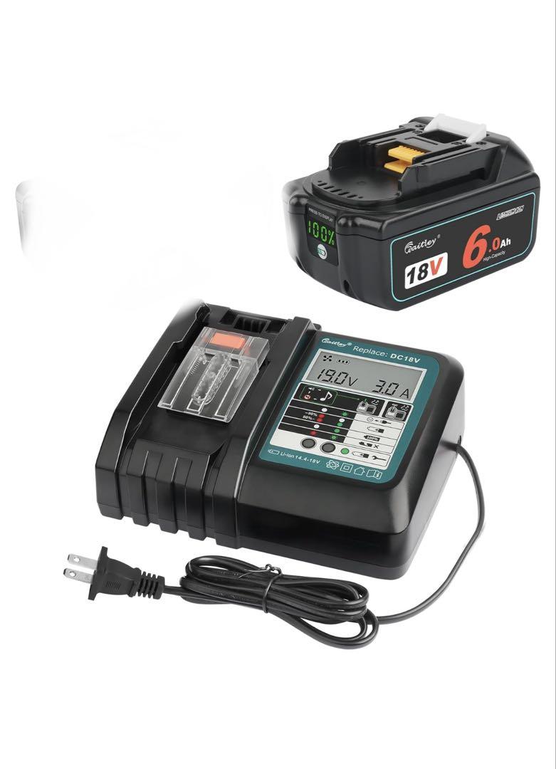 18V 6Ah バッテリー1個と充電器セット