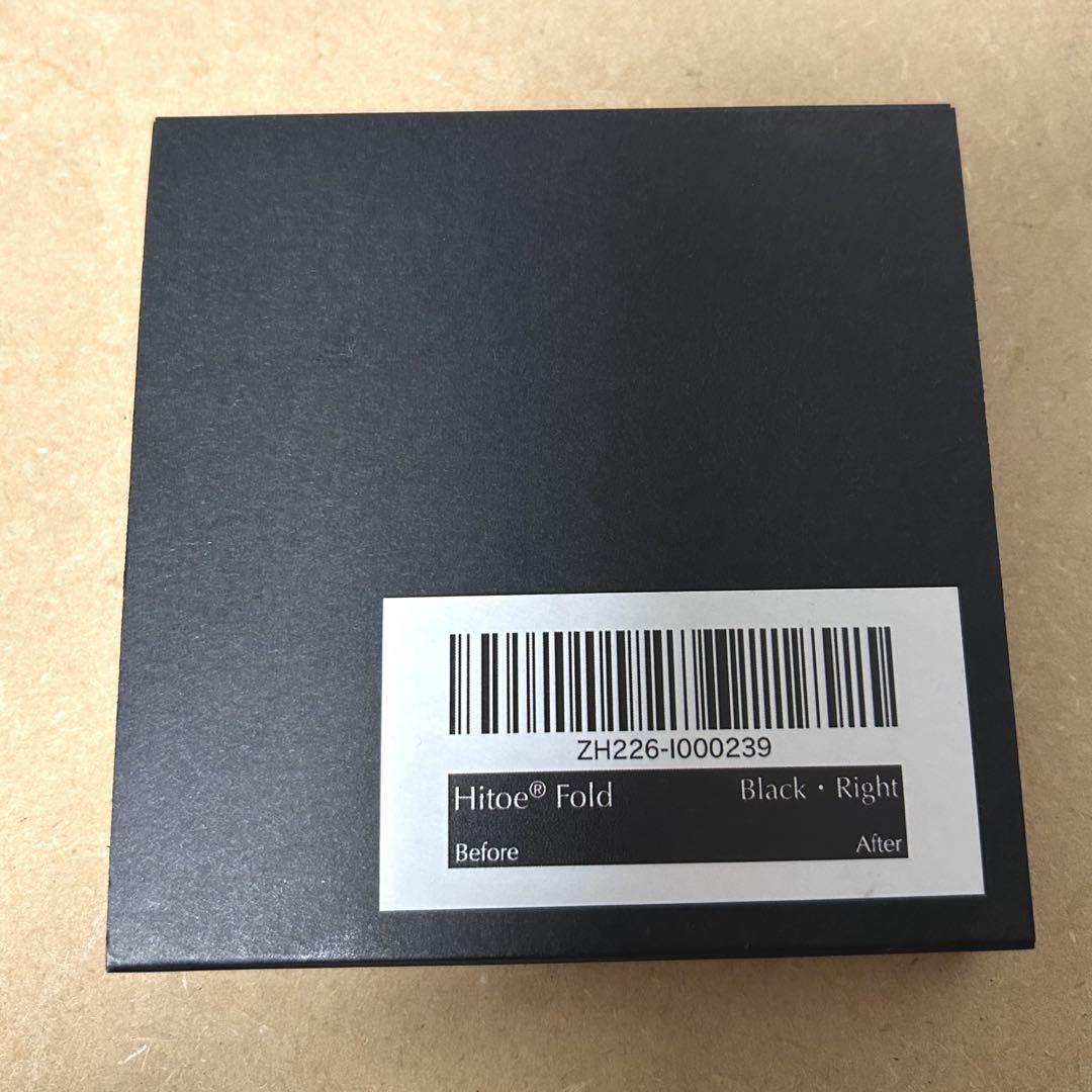 SYRINX Hitoe Fold メンズ　コンパクト　財布　シュリンクス　黒