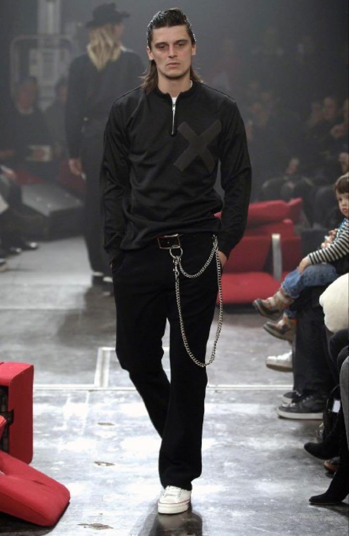 06AW コムデギャルソンオムプリュス Bad boy 2連チェーンベルト 06aw コムデギャルソン オムプリュス ウォレットチェーン ベルト