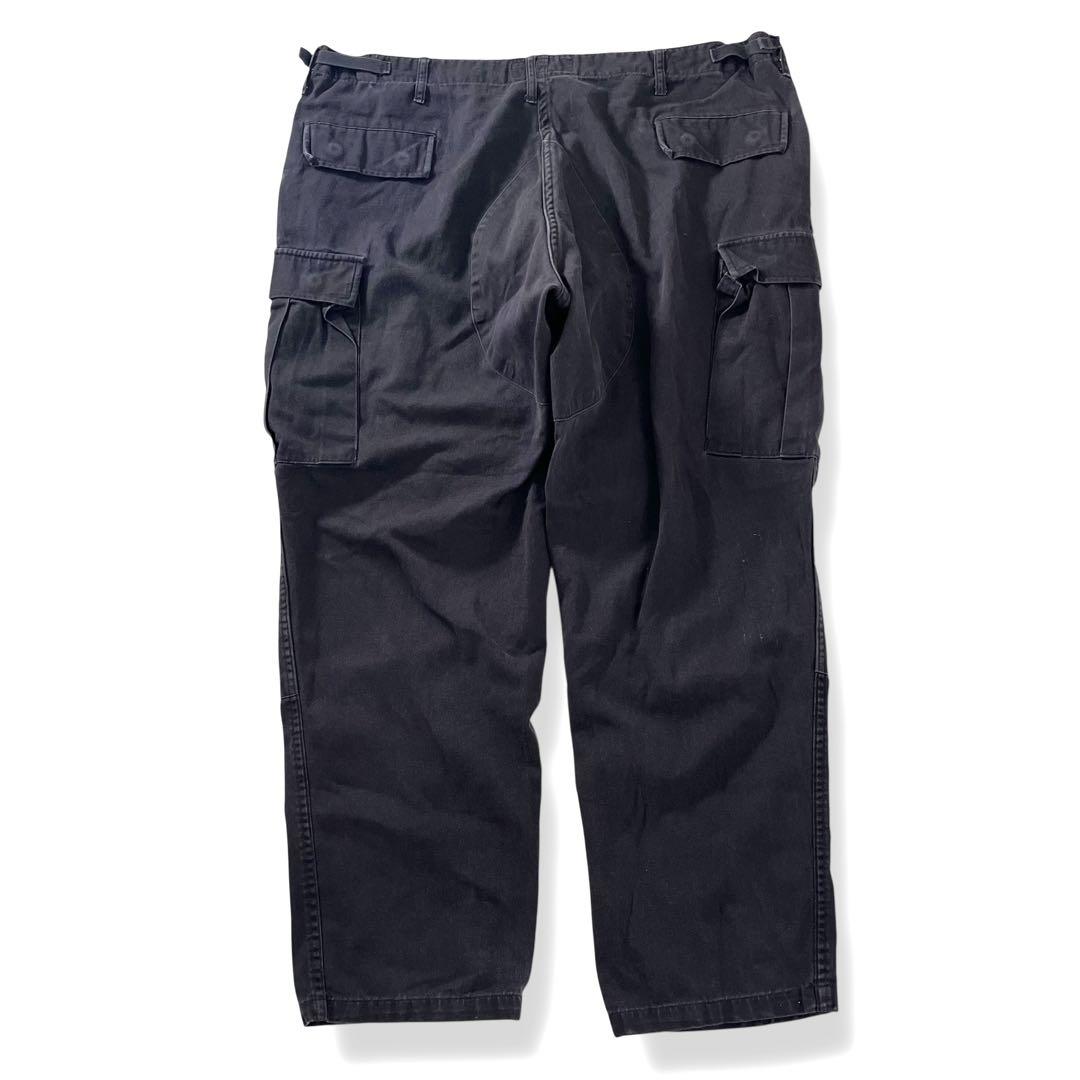 PROPPER カーゴパンツ 黒　ブラックW36 リップストップ　古着 PROPPER カーゴパンツ 黒 ブラックW36 リップストップ 古着