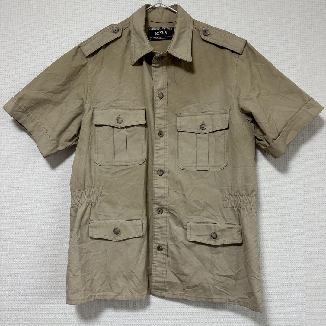 激レア Levi's Sports Wear リーバイス サファリ シャツ