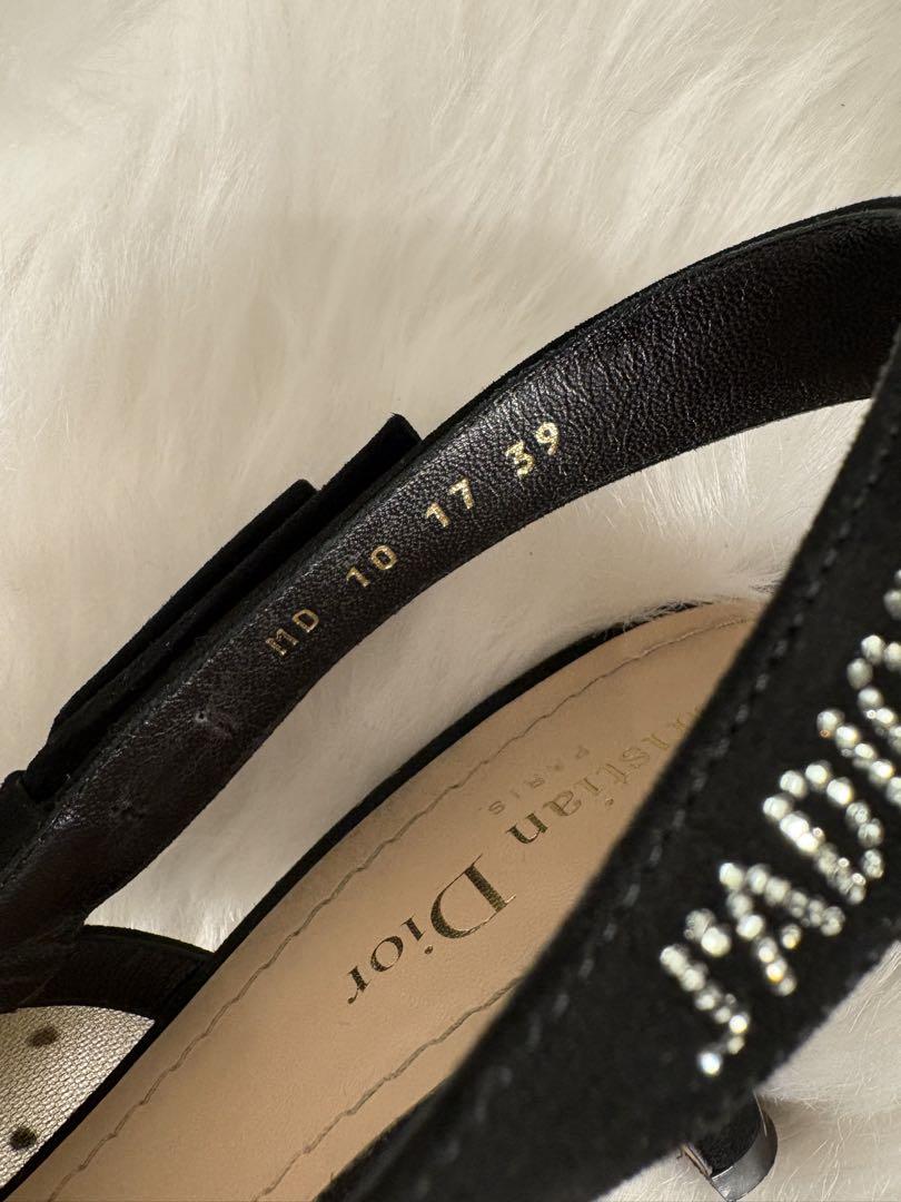 Dior ディオール ジャドール パンプス メッシュ ドット 39D