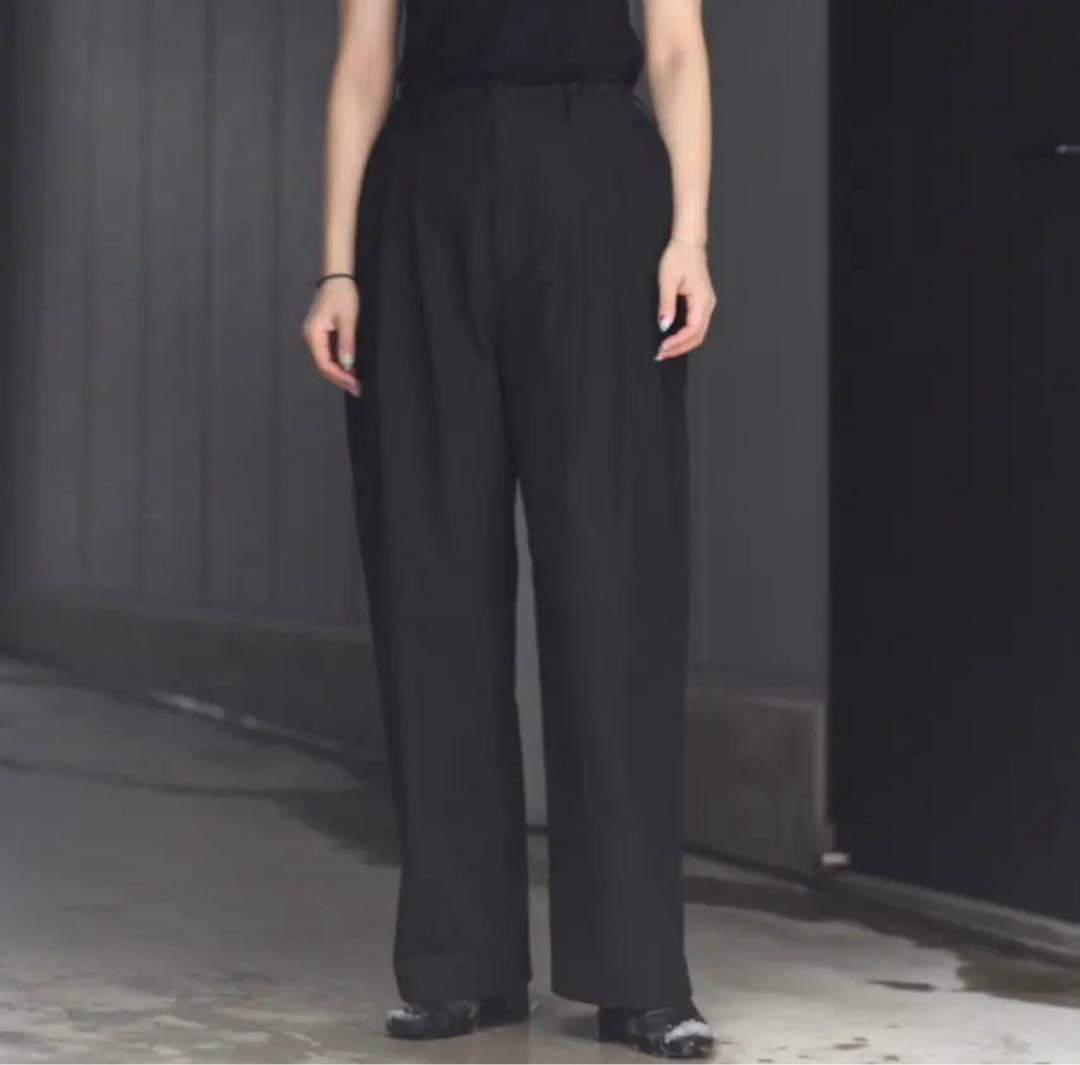 Windproof Nylon Wide Easy Trousers