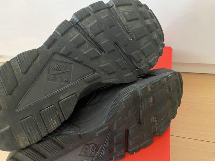 美品 23.5cm NIKE エアハラチ ブラック 8Hm50-m98311343497 レディース 即納高評価