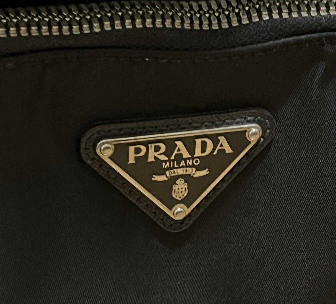美品✨PRADA キャリーケース 三角ロゴ ナイロン ブラック